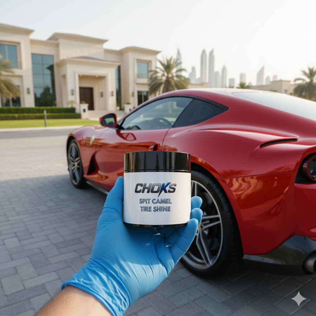 Choks Camel Spit Tire Shine